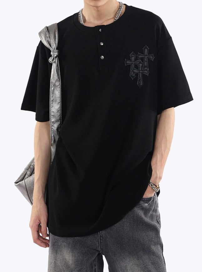 ヘンリークロスTシャツ