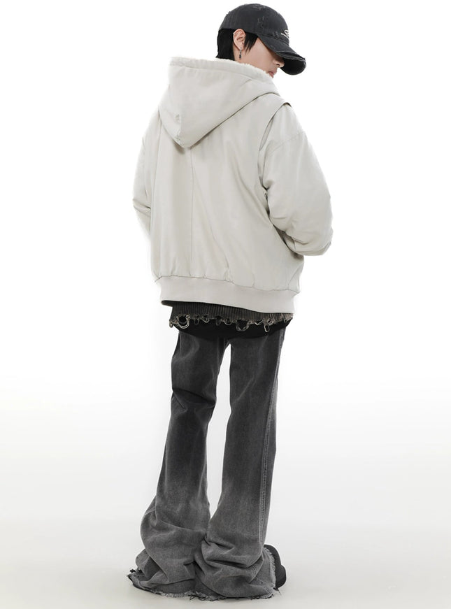 ノワールストリート ジップアップフーディ