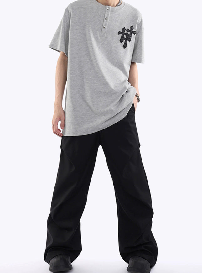 ヘンリークロスTシャツ