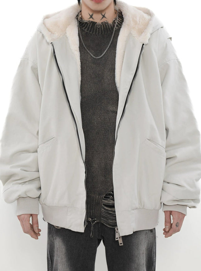 ノワールストリート ジップアップフーディ