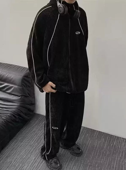 ストリートカジュアルベロアトラックセットアップ