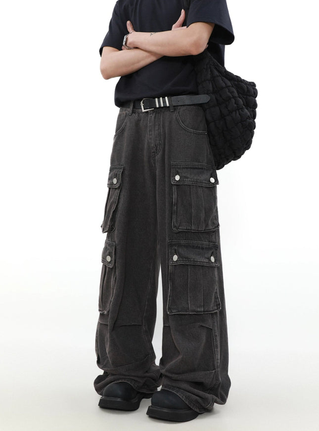 マルチポケットカーゴデニム