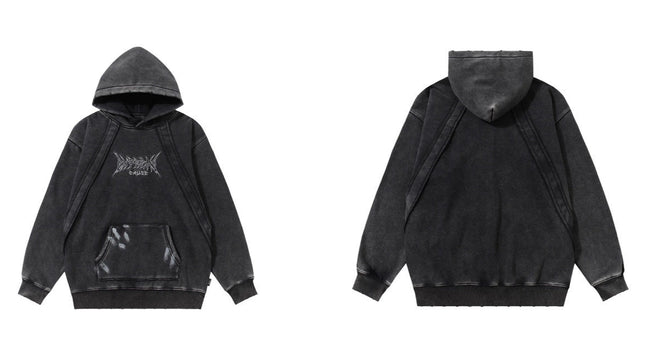 クラッシュウォッシュグラフィックフーディ