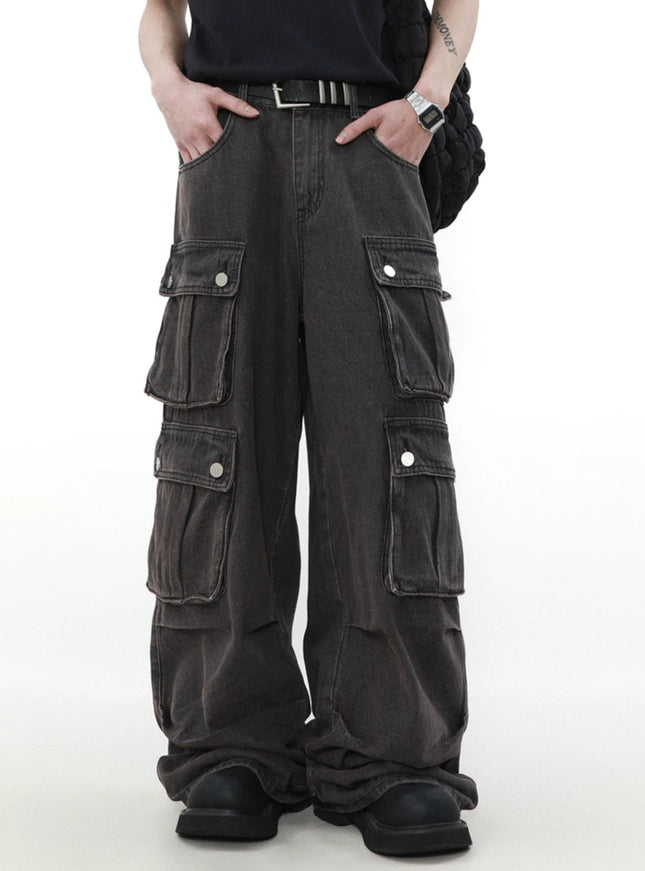マルチポケットカーゴデニム