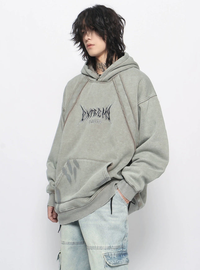 クラッシュウォッシュグラフィックフーディ