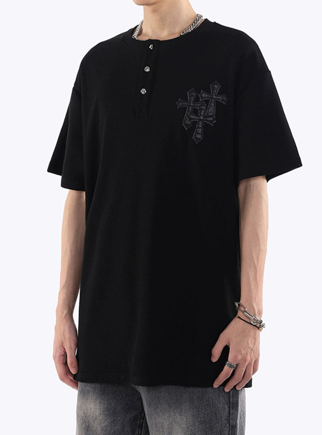 ヘンリークロスTシャツ