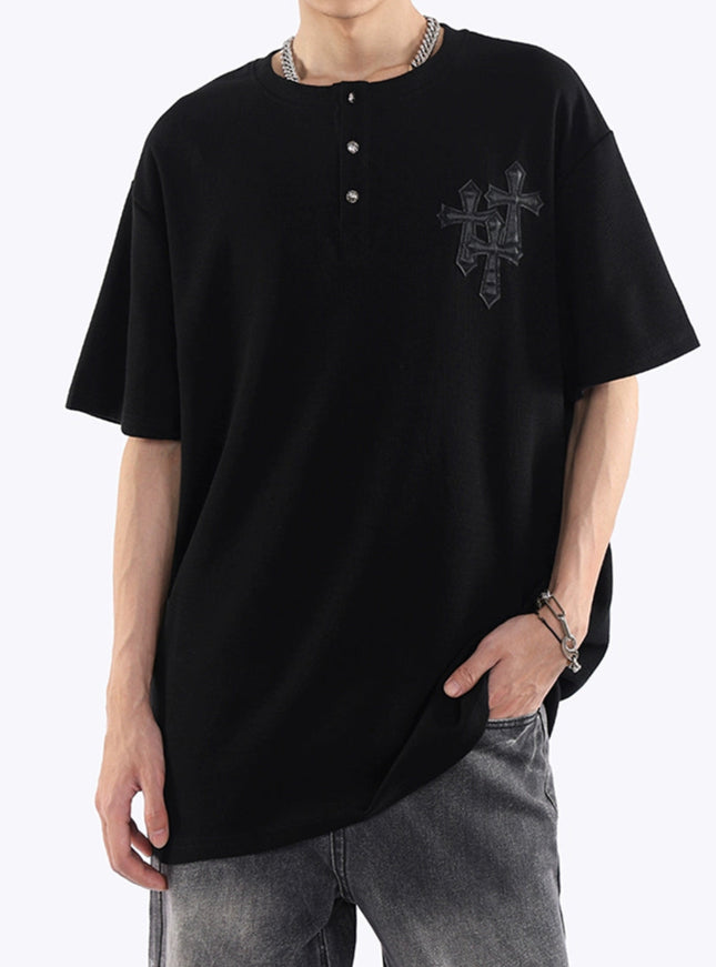 ヘンリークロスTシャツ