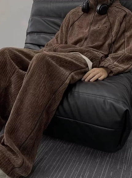 ストリートカジュアルベロアトラックセットアップ