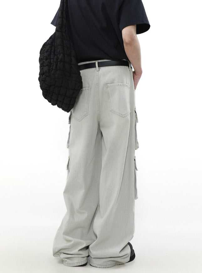 マルチポケットカーゴデニム
