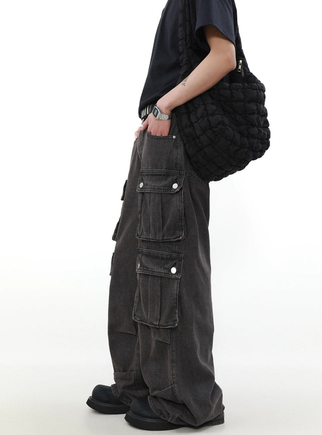 マルチポケットカーゴデニム