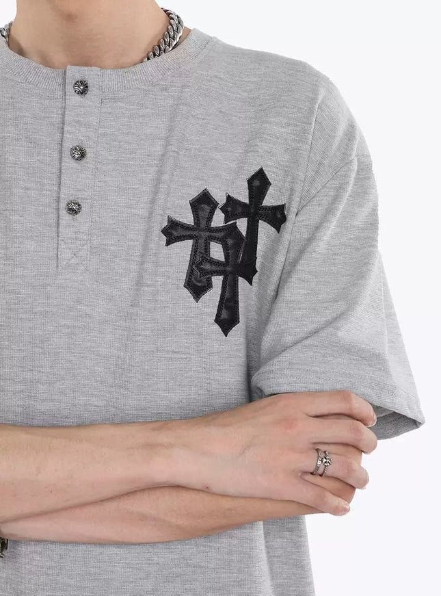 ヘンリークロスTシャツ