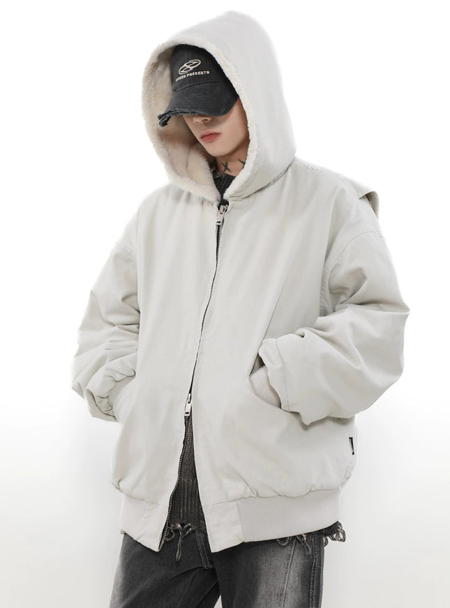 ノワールストリート ジップアップフーディ