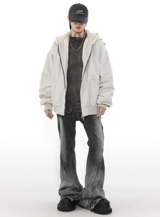 ノワールストリート ジップアップフーディ