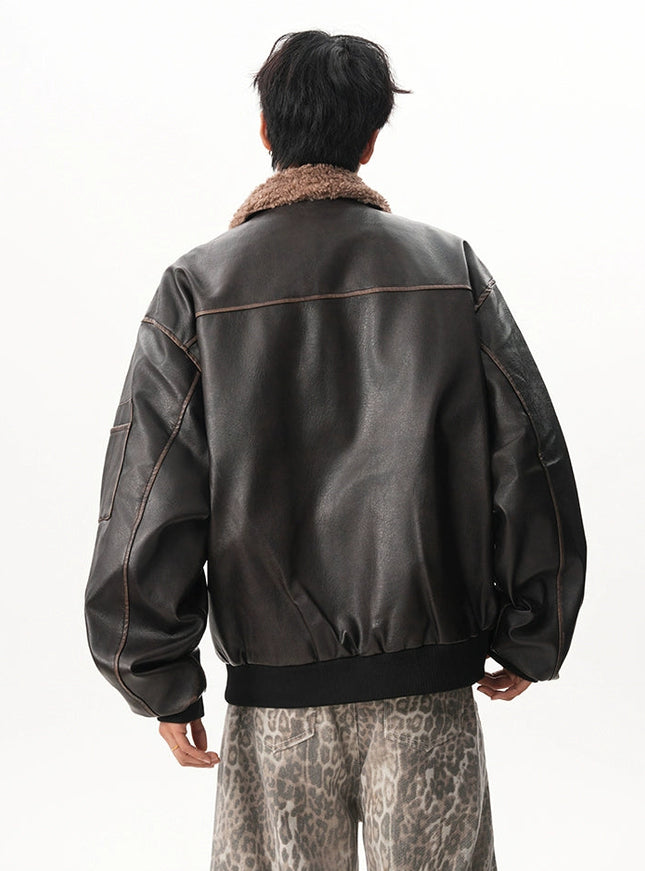 ボアレザージャケット