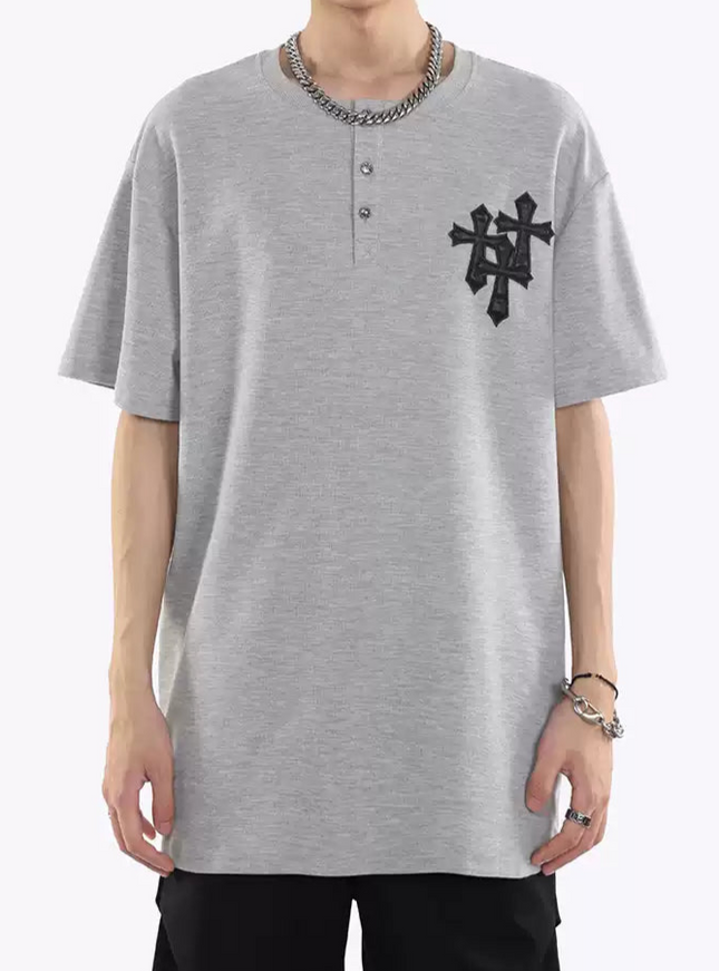 ヘンリークロスTシャツ