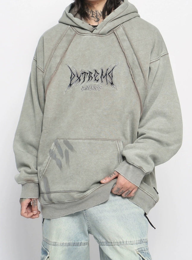 クラッシュウォッシュグラフィックフーディ