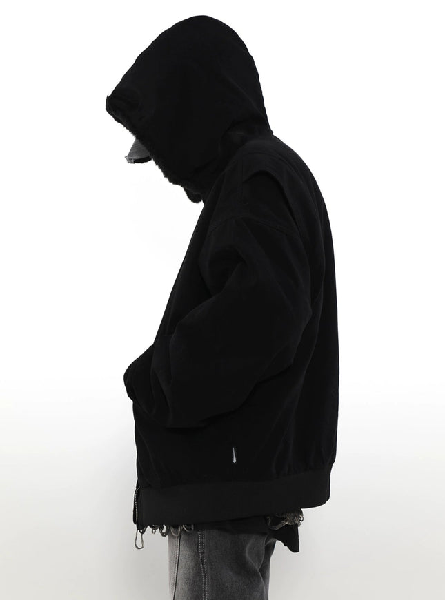 ノワールストリート ジップアップフーディ