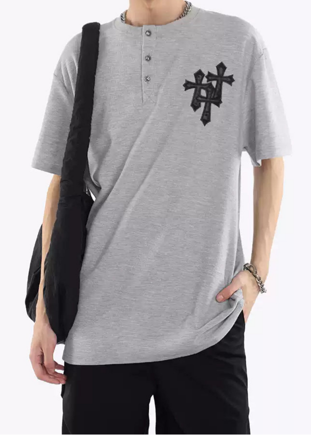 ヘンリークロスTシャツ