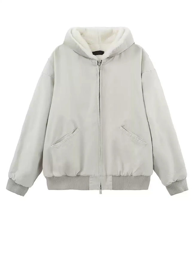 ノワールストリート ジップアップフーディ