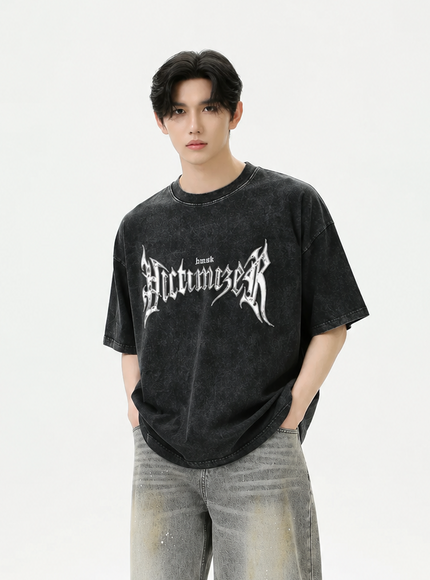 サマーウォッシュレターTシャツ