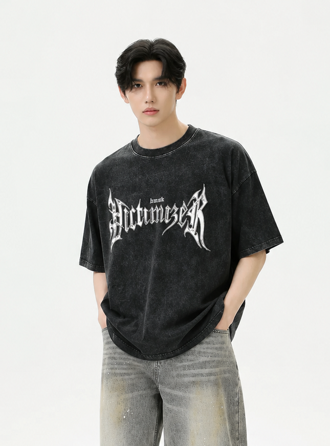 サマーウォッシュレターTシャツ