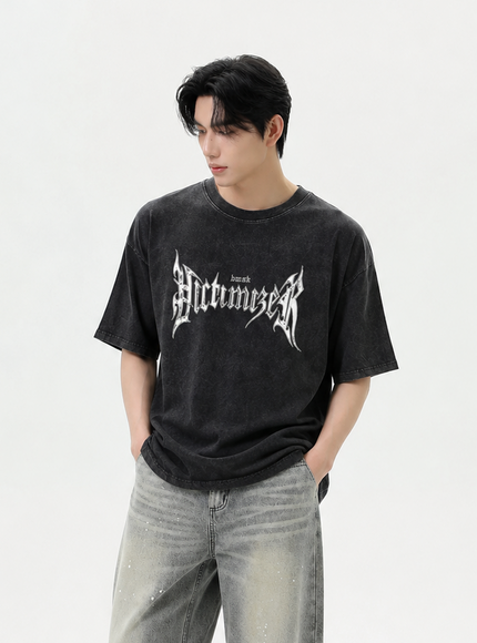 サマーウォッシュレターTシャツ