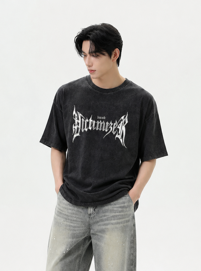 サマーウォッシュレターTシャツ