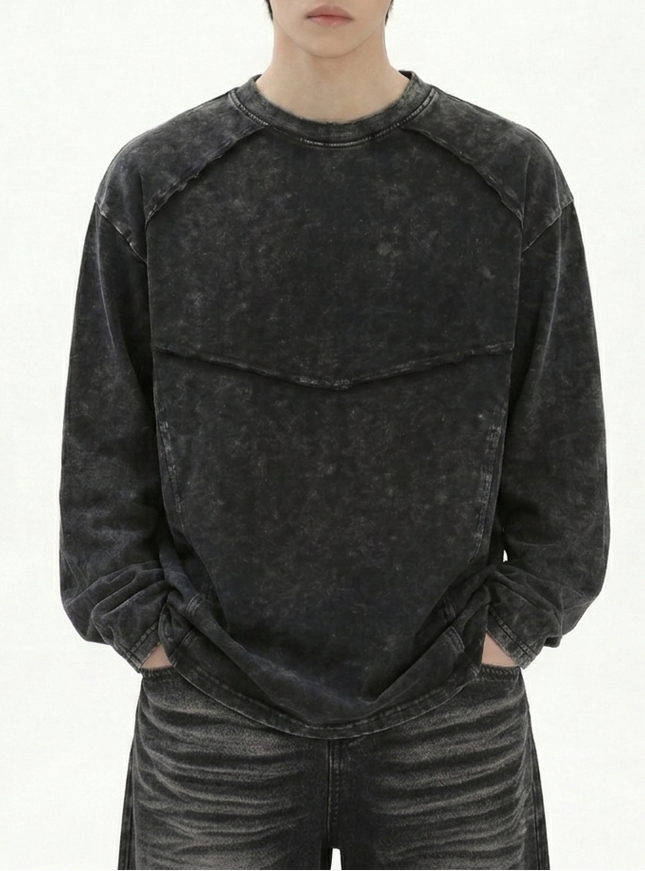 ストリートルーズウォッシュドロングスリーブ