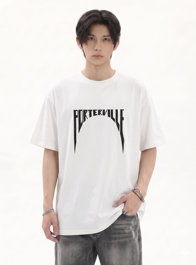 アーチロゴオーバーサイズTシャツ
