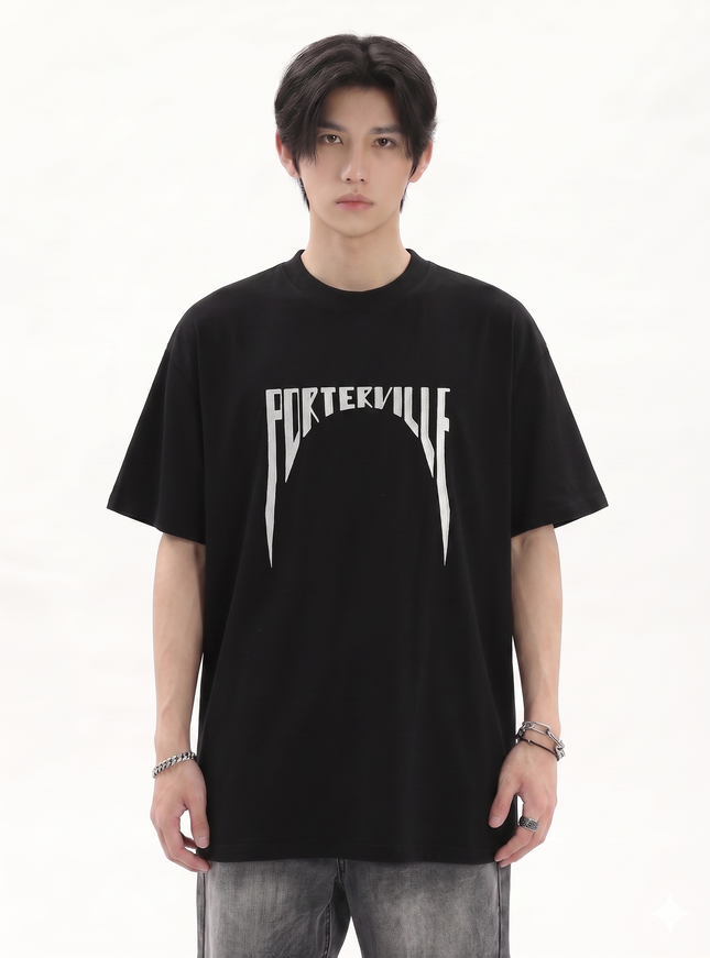 アーチロゴオーバーサイズTシャツ