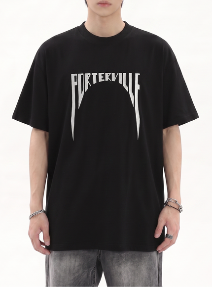 アーチロゴオーバーサイズTシャツ