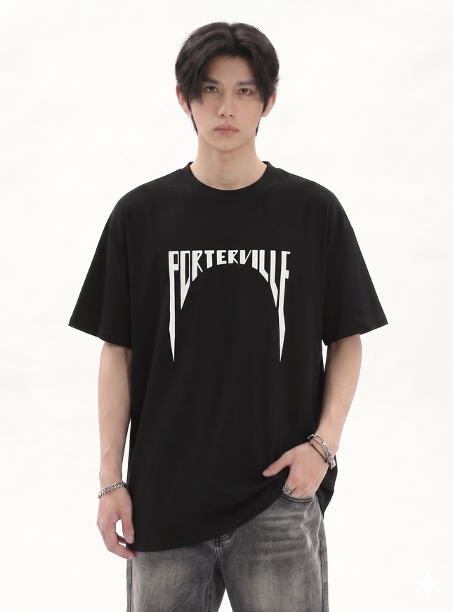 アーチロゴオーバーサイズTシャツ