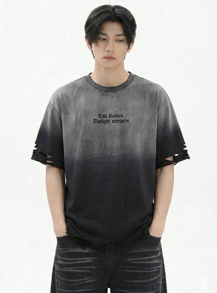 ラウンドホールTシャツ
