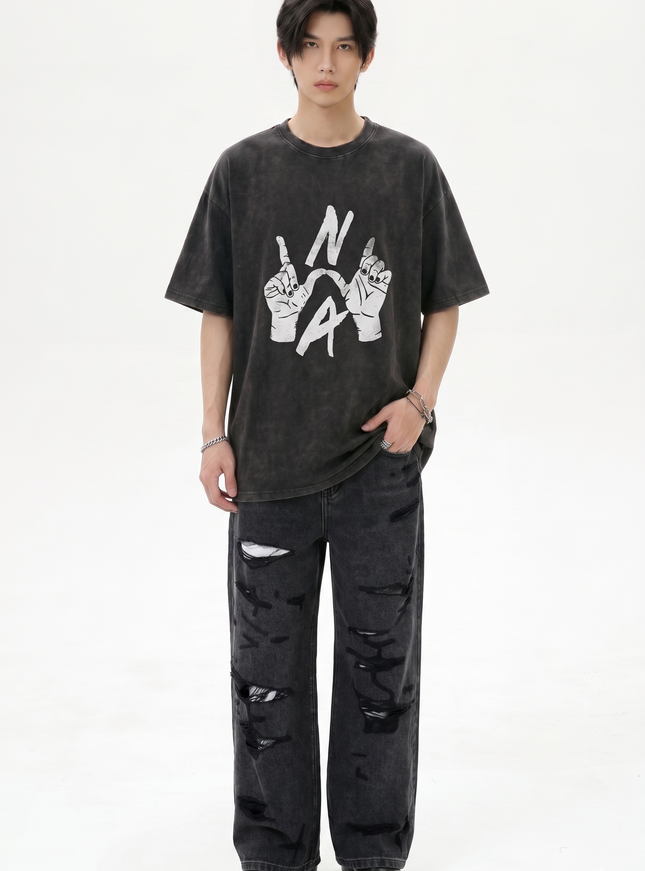 ハンドウォッシュTシャツ