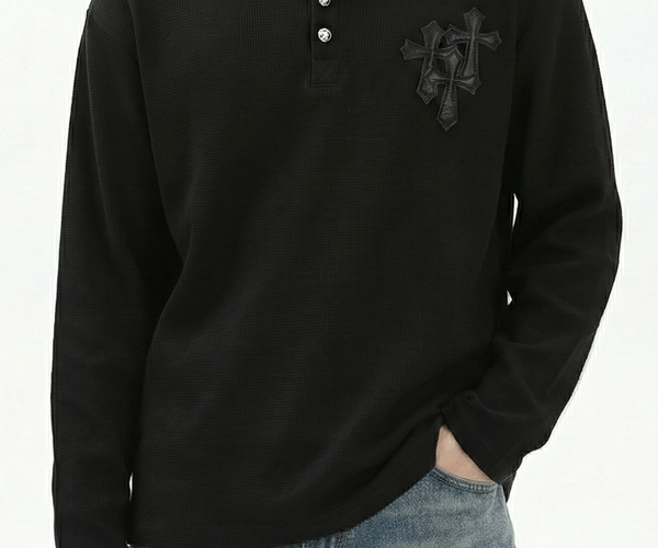 ヘンリークロスロングスリーブTシャツ – SEON