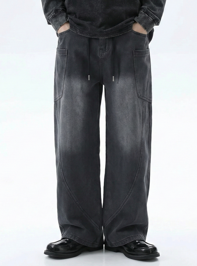 ダメージウォッシュスウェットパンツ