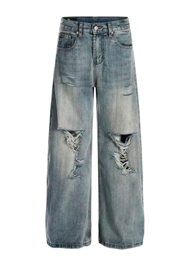 ウォッシュダメージデニム