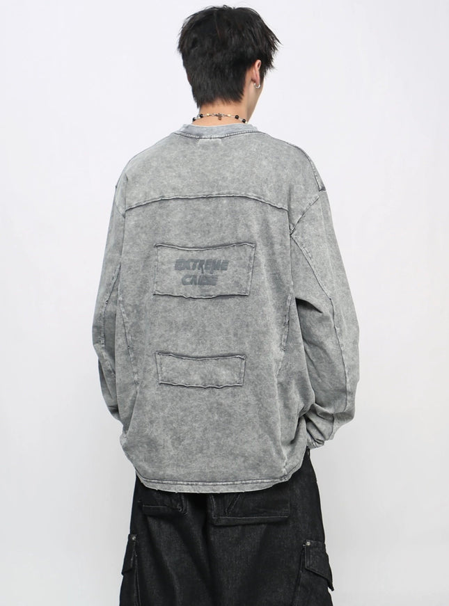 ストリートルーズウォッシュドロングスリーブ