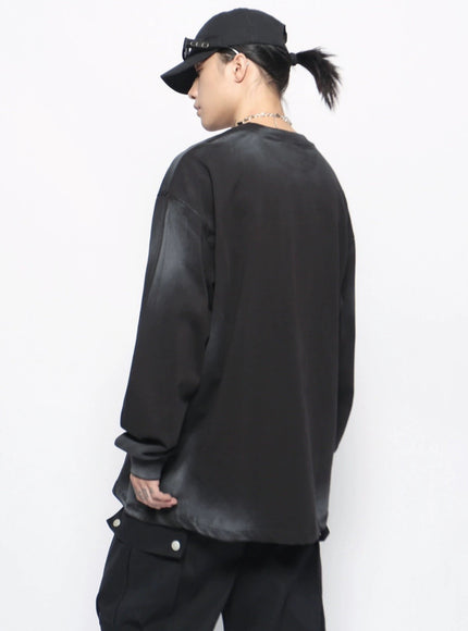 グランジペイントロゴトップス