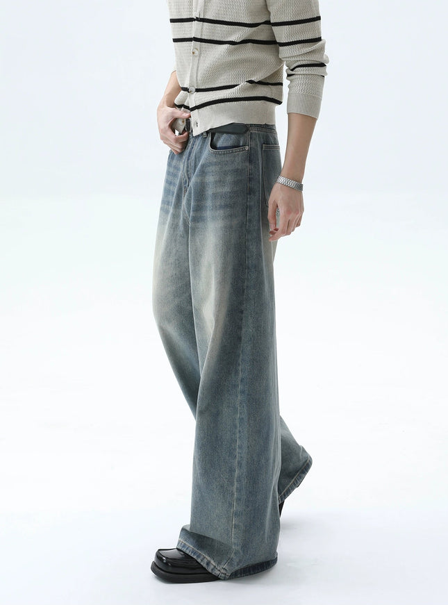 ストームフェードワイドジーンズ