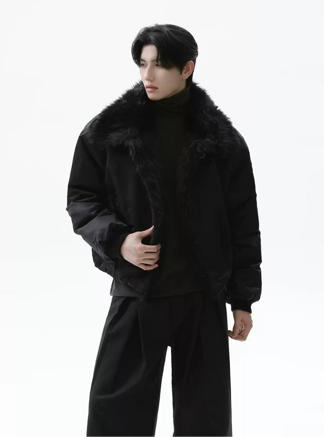 ファーカラージャケット