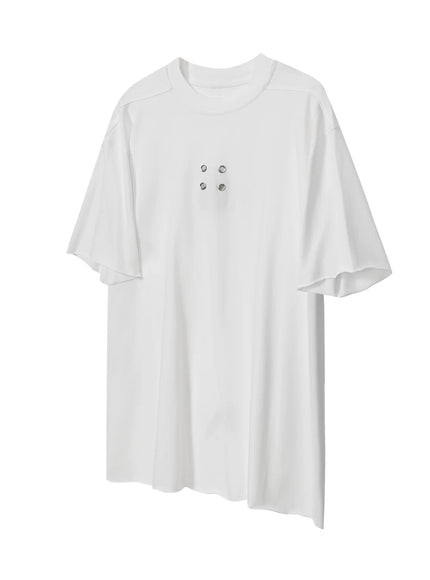 ミニマルグロメットTシャツ