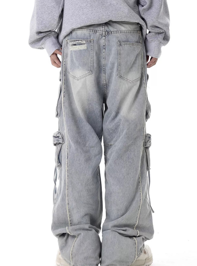 ダメージストリートオーバーサイズカーゴパンツ