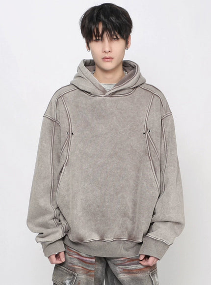 ピグメントステッチフーディ