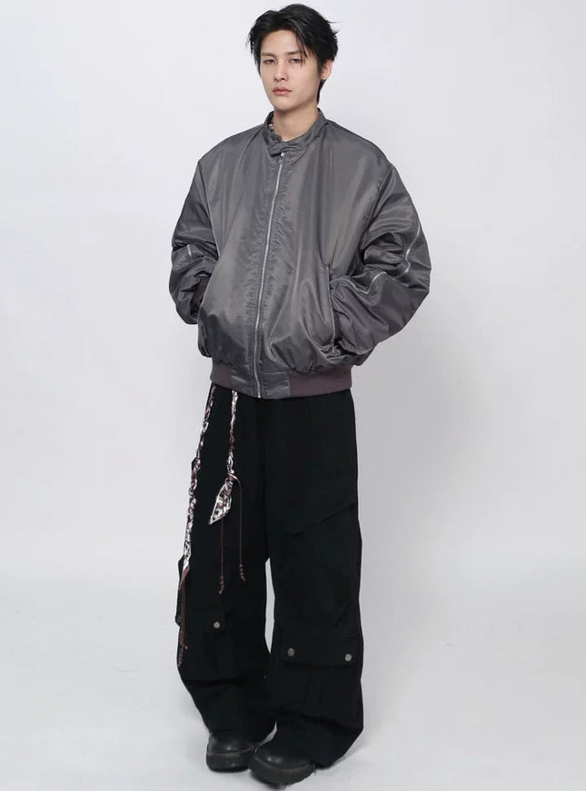 ジッパーショートジャケット