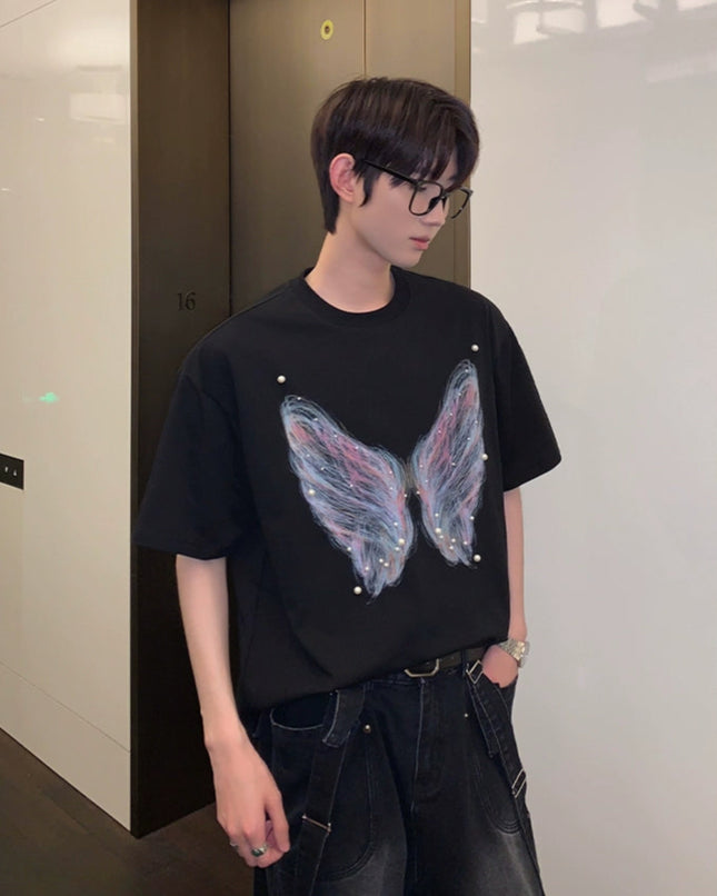 シンプルバタフライTシャツ