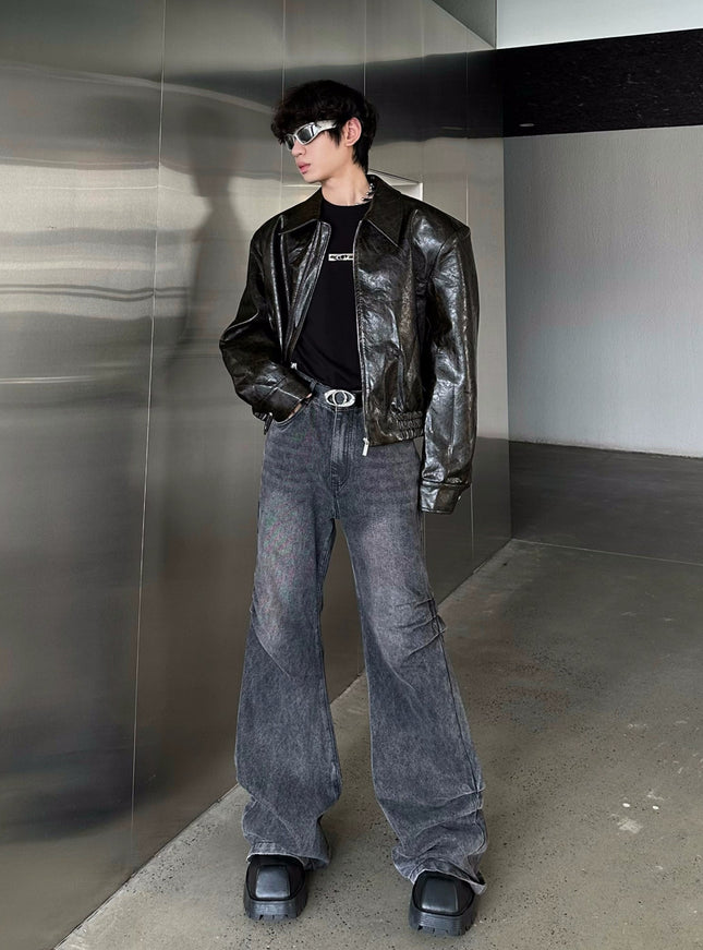 アーバンレザートラックジャケット