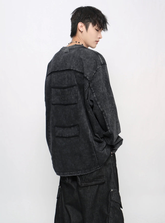 ストリートルーズウォッシュドロングスリーブ