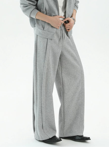 ルーズラインスウェットパンツ
