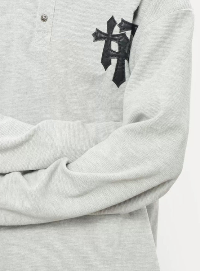 ヘンリークロスロングスリーブTシャツ